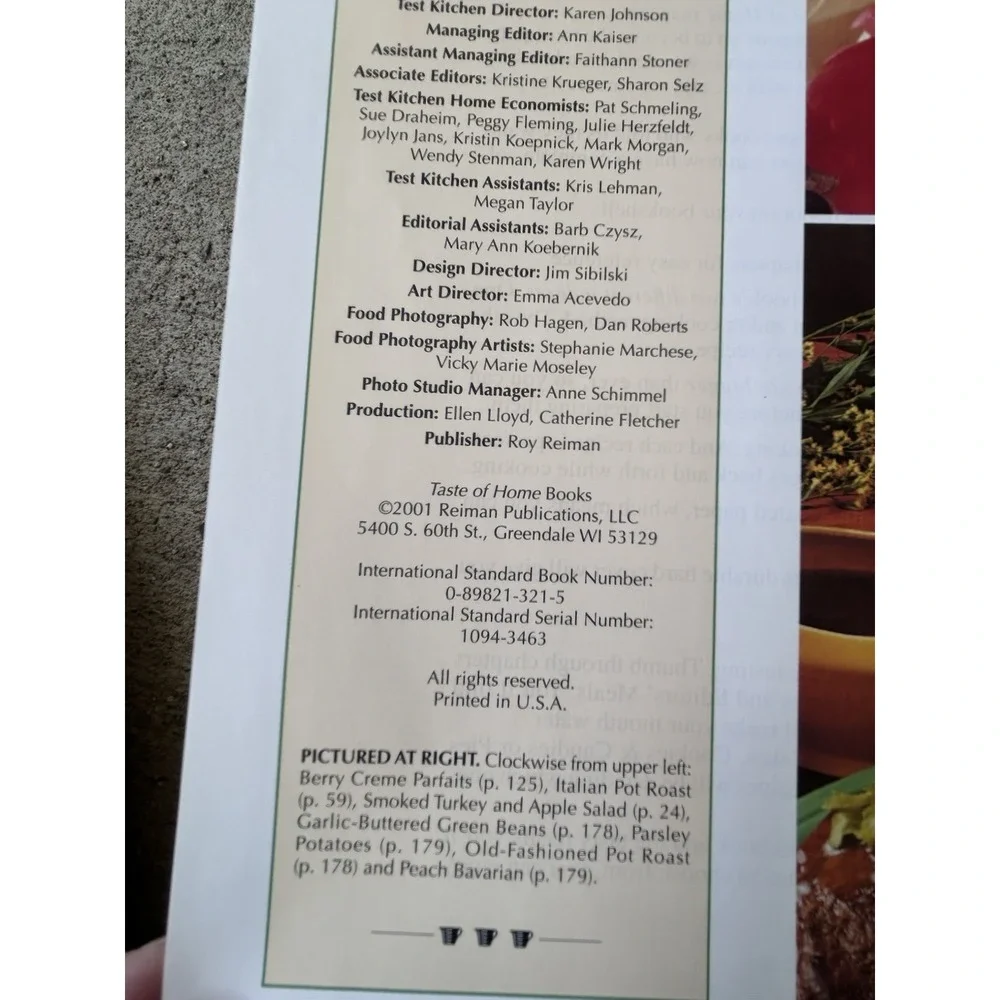1994 Taste Of Home Annual Recipes Cookbook‎ - 419 Classic Recipes
